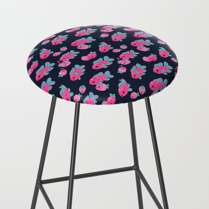 Strawberry peacock cichlid Stool Gallery Image 2
