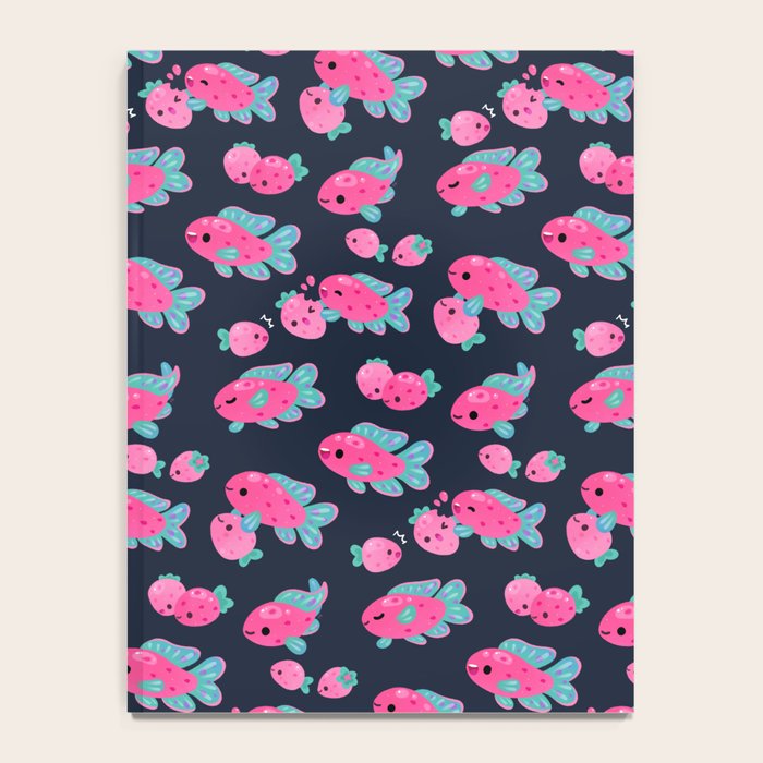 Strawberry peacock cichlid Notebook Gallery Image 4
