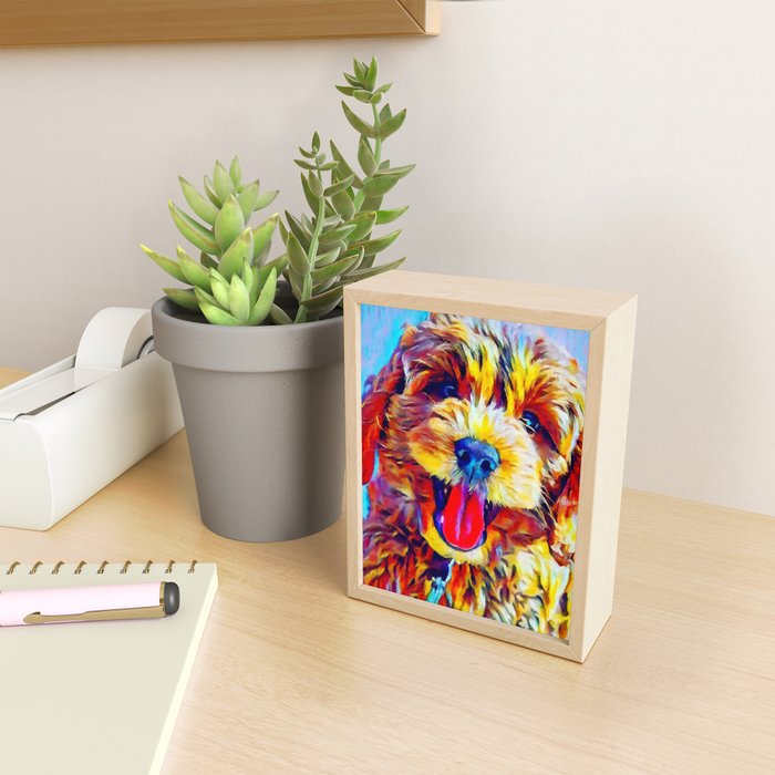 Goldendoodle 2 Mini Art Print Gallery Image 2