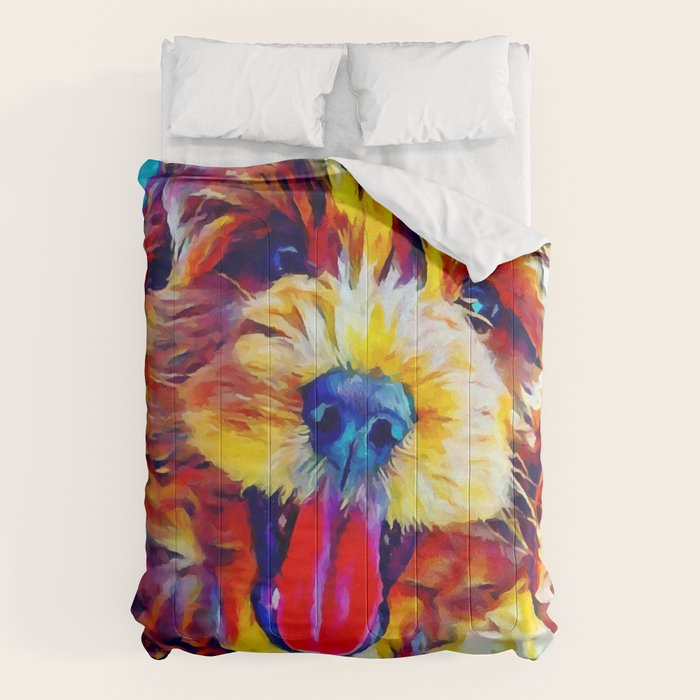 Goldendoodle 2 Comforter Gallery Image 6