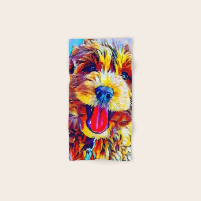 Goldendoodle 2 Bath Towel Gallery Image 1