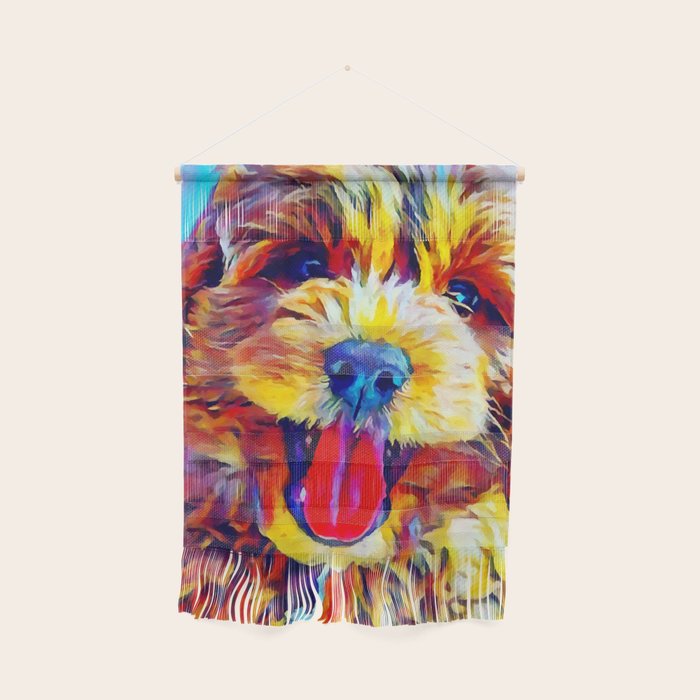 Goldendoodle 2 Wall Hanging Gallery Image 1