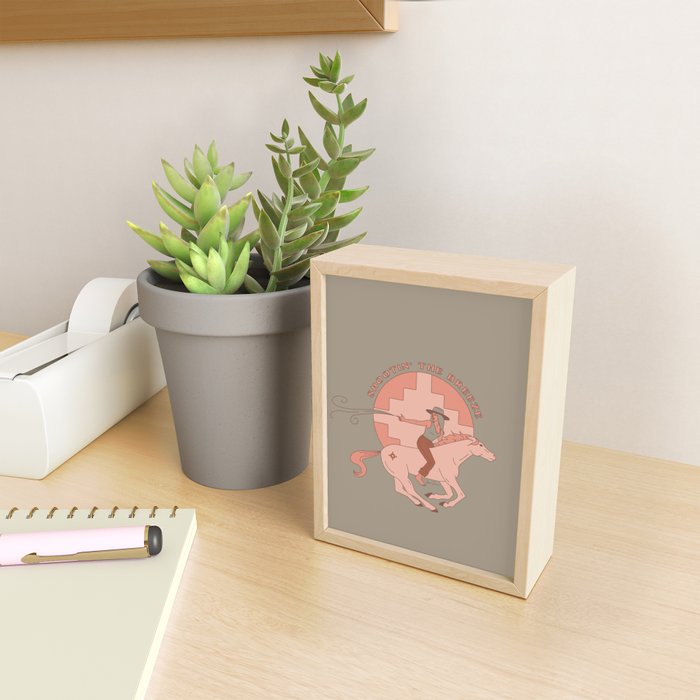 Shootin' The Breeze Mini Art Print Gallery Image 2