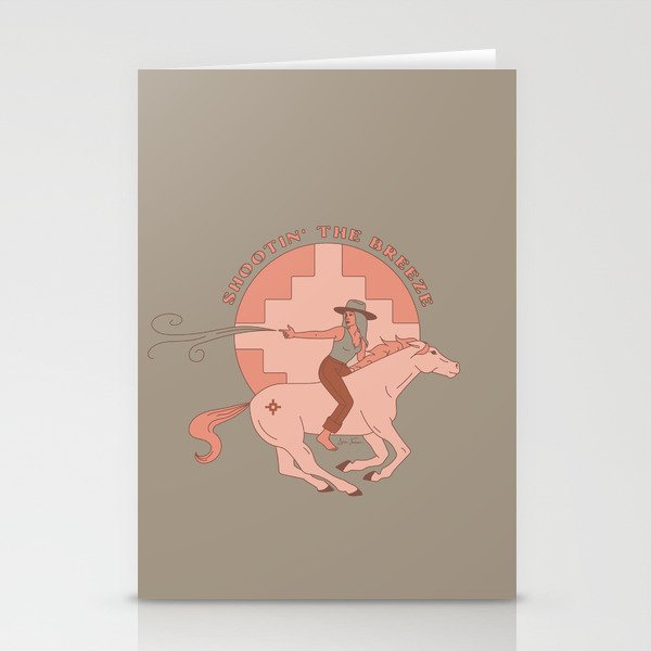 Shootin' The Breeze Stationery Card Gallery Image 1