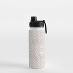 Feather Ikat - Taupe Water Bottle Gallery Image 2