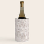 Feather Ikat - Taupe Wine Chiller Gallery Image 1