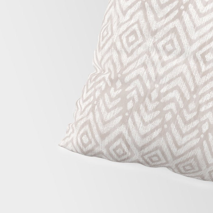 Feather Ikat - Taupe Pillow Sham Gallery Image 4