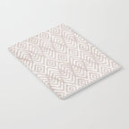 Feather Ikat - Taupe Notebook Gallery Image 2