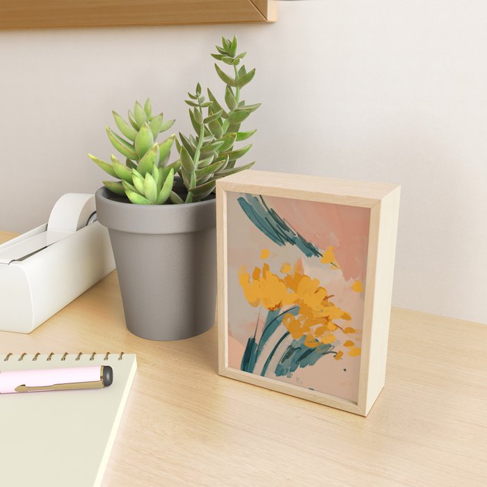 Bouquet Of Summer Sunshine Mini Art Print Gallery Image 2