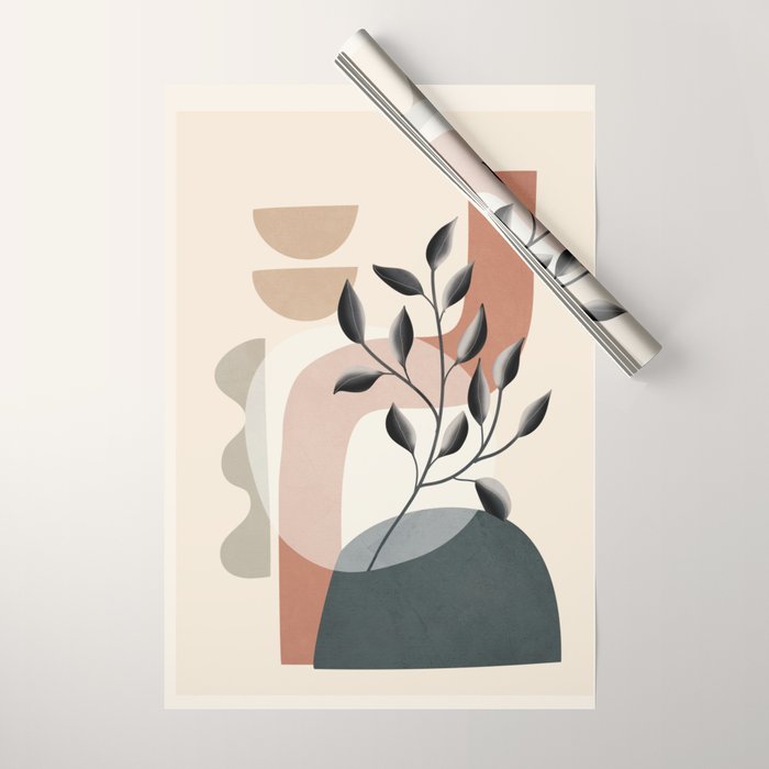 Abstract Nature Moment 3 Wrapping Paper Gallery Image 1
