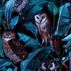 Owl and Leaf Garden Coffee Mug Gallery Image 2