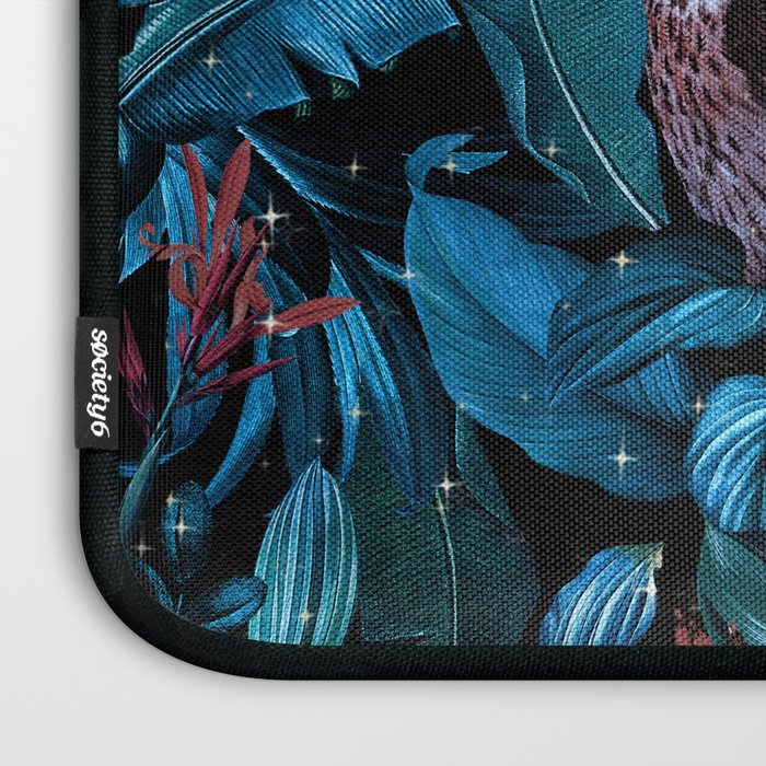 Owl and Leaf Garden Laptop Sleeve Gallery Image 3