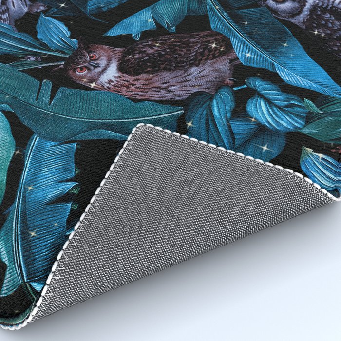 Owl and Leaf Garden Rug Gallery Image 4