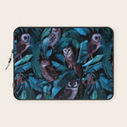 Owl and Leaf Garden Laptop Sleeve Gallery Image 1