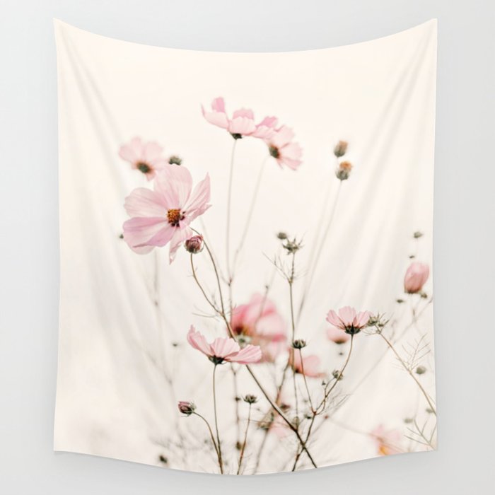 COSMEA DANCING CREME BEIGE Wall Tapestry Gallery Image 1