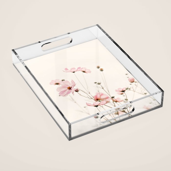 COSMEA DANCING CREME BEIGE Acrylic Tray Gallery Image 1