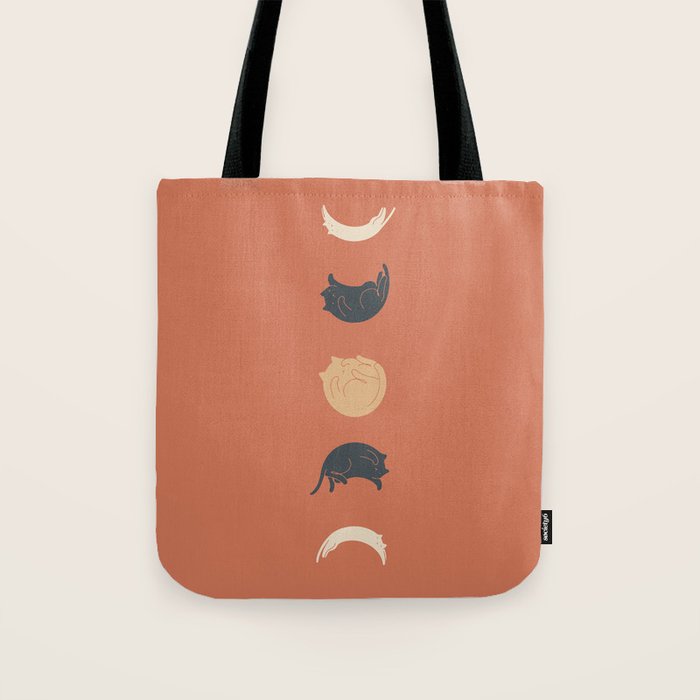 Cat Landscape 61: Meow Phases 2 Tote Bag Gallery Image 1