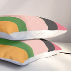 Colorful Patchwork MCM Art Pillow Sham Gallery Image 3