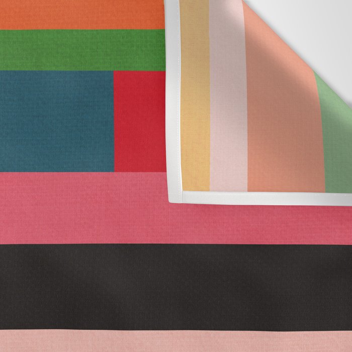 Colorful Patchwork MCM Art Wall Tapestry Gallery Image 3