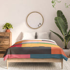 Colorful Patchwork MCM Art Comforter Gallery Image 3