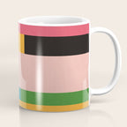 Colorful Patchwork MCM Art Coffee Mug Gallery Image 1