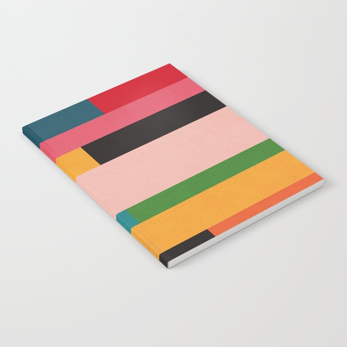 Colorful Patchwork MCM Art Notebook Gallery Image 1