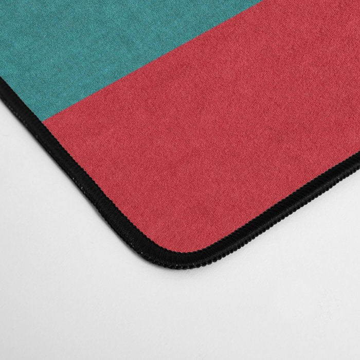 Colorful Patchwork MCM Art Desk Mat Gallery Image 4