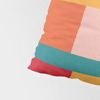 Colorful Patchwork MCM Art Pillow Sham Gallery Image 4