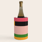 Colorful Patchwork MCM Art Wine Chiller Gallery Image 3