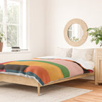 Colorful Patchwork MCM Art Duvet Cover Gallery Image 2