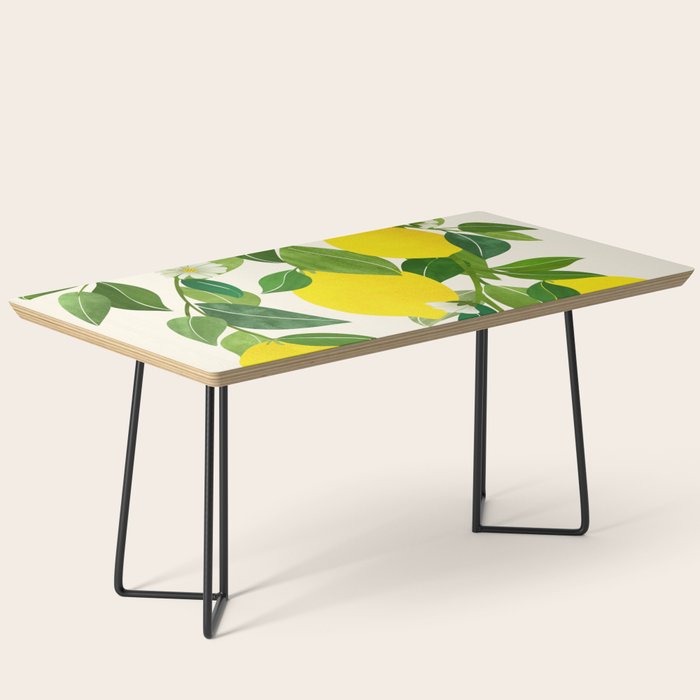 Summer Lemons / Tropical Fruit Series Coffee Table Gallery Image 1