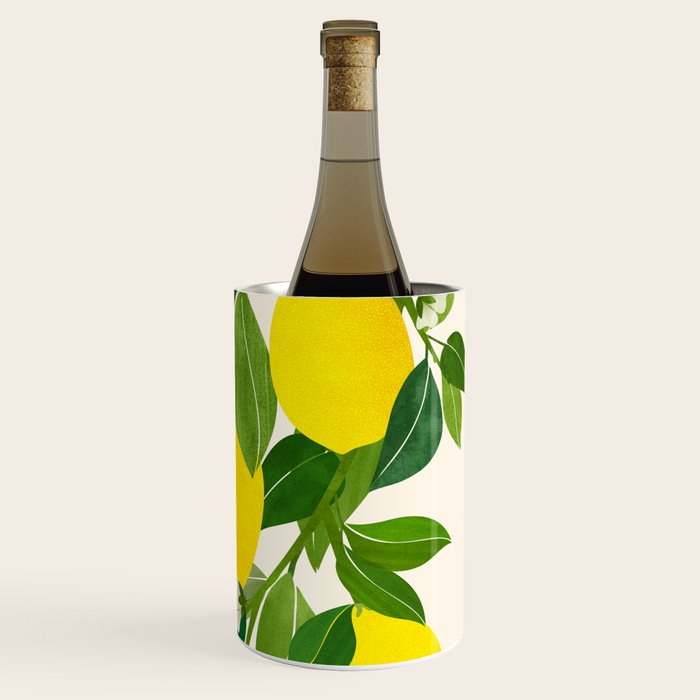 Summer Lemons / Tropical Fruit Series Wine Chiller Gallery Image 3