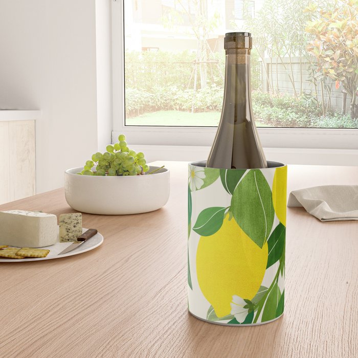 Summer Lemons / Tropical Fruit Series Wine Chiller Gallery Image 4