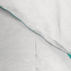 Atomic Age 1950s Diamonds Starbursts Turquoise Comforter Gallery Image 4