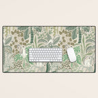 Jungle adventure natural green Desk Mat Gallery Image 1