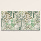 Jungle adventure natural green Desk Mat Gallery Image 3