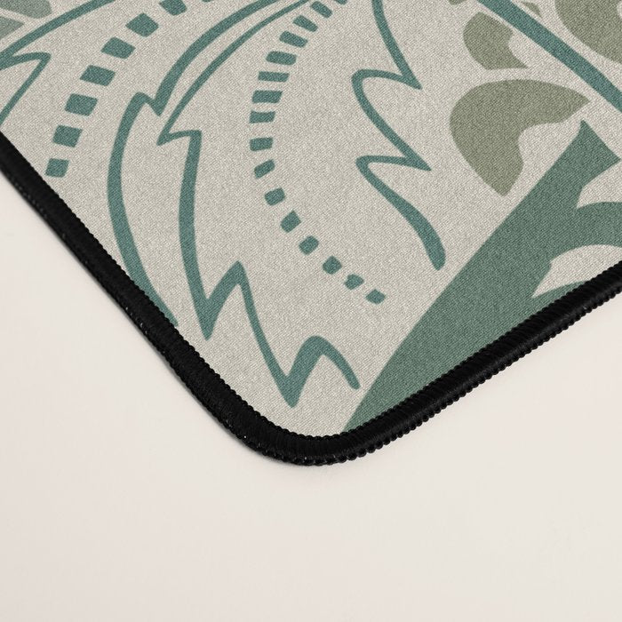 Jungle adventure natural green Desk Mat Gallery Image 4