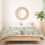 Jungle adventure natural green Duvet Cover Gallery Image 3