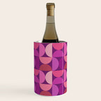 Mid Century Modern Shapes - Pink Magenta Wine Chiller Gallery Image 2