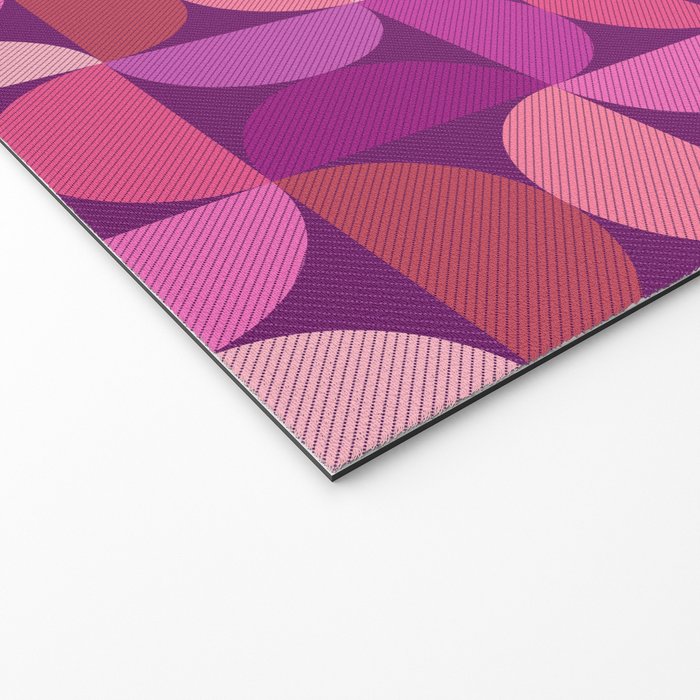 Mid Century Modern Shapes - Pink Magenta Welcome Mat Gallery Image 2
