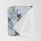 Springtime Flutter Bliss Throw Blanket Gallery Image 3