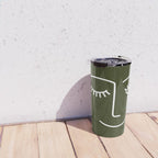 Wink (Olive Green) Travel Mug Gallery Image 4