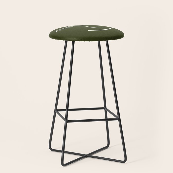 Wink (Olive Green) Stool Gallery Image 1
