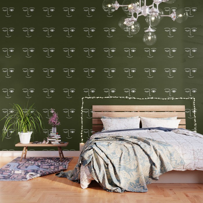 Wink (Olive Green) Wallpaper Gallery Image 3