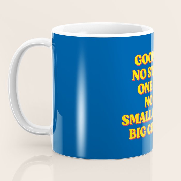 Good Sex, No Stress, One Boo, No Ex, Small Circle, Big Checks Coffee Mug Gallery Image 3