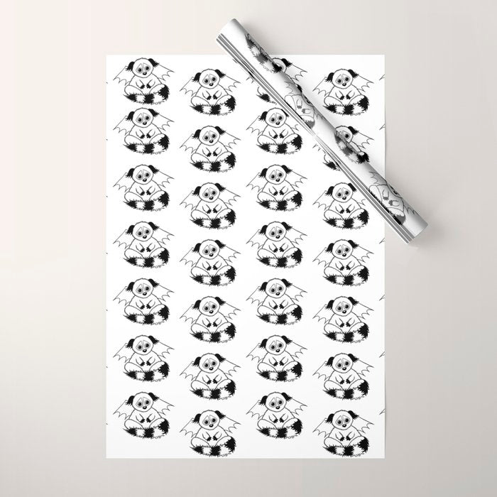 Iggy Print Wrapping Paper Gallery Image 1