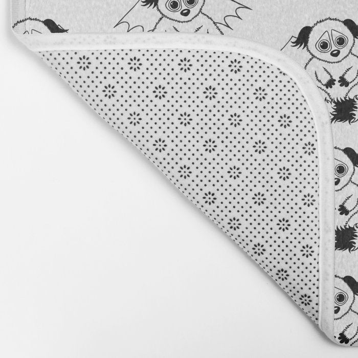 Iggy Print Bath Mat Gallery Image 2