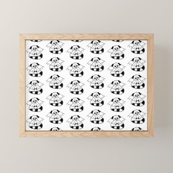 Iggy Print Mini Art Print Gallery Image 1