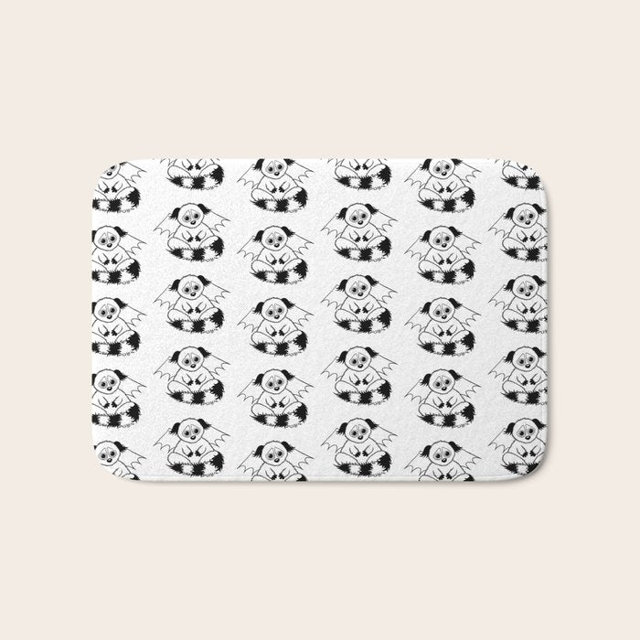 Iggy Print Bath Mat Gallery Image 1