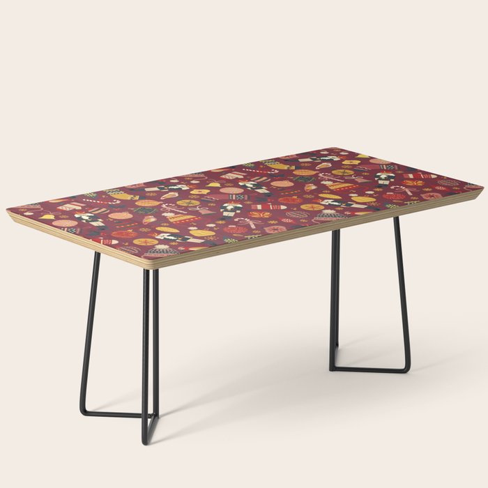 Retro Christmas Ornaments Coffee Table Gallery Image 1